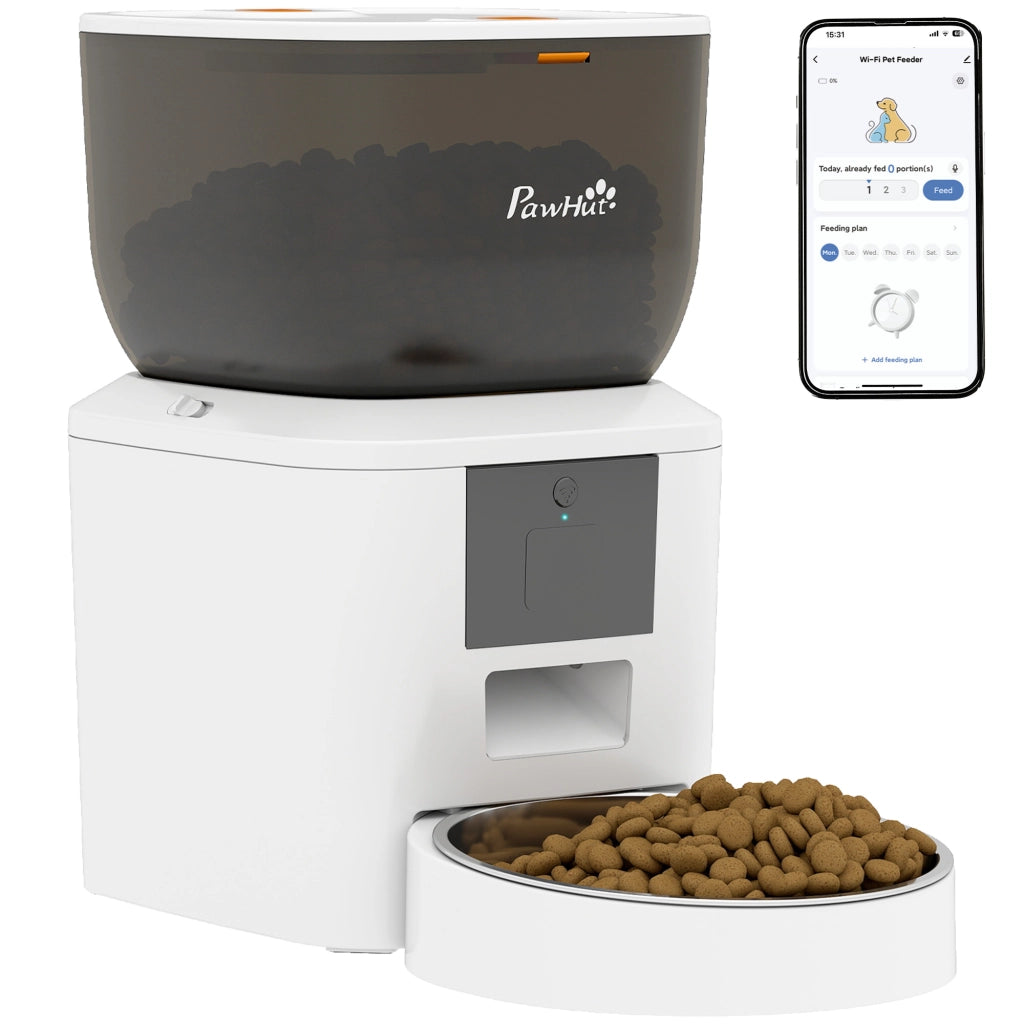 Dispenser automatico cibo per gatti ¨C Minimal ¨C 4 litri, grigio