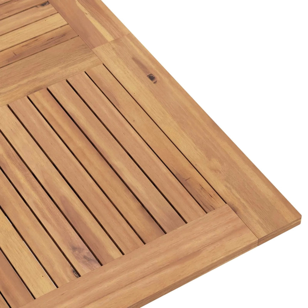 Set Bistro da Giardino 3 pcs Marrone Legno Teak Massello 3437358