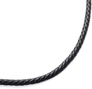 Corda in Pelle Gevoluta a Rete - 5 m x 7 mm - Cintura Pellea in Rete - Pelle Artificiale - Creazione Gioielli - Artigianato - Corda Gioiello