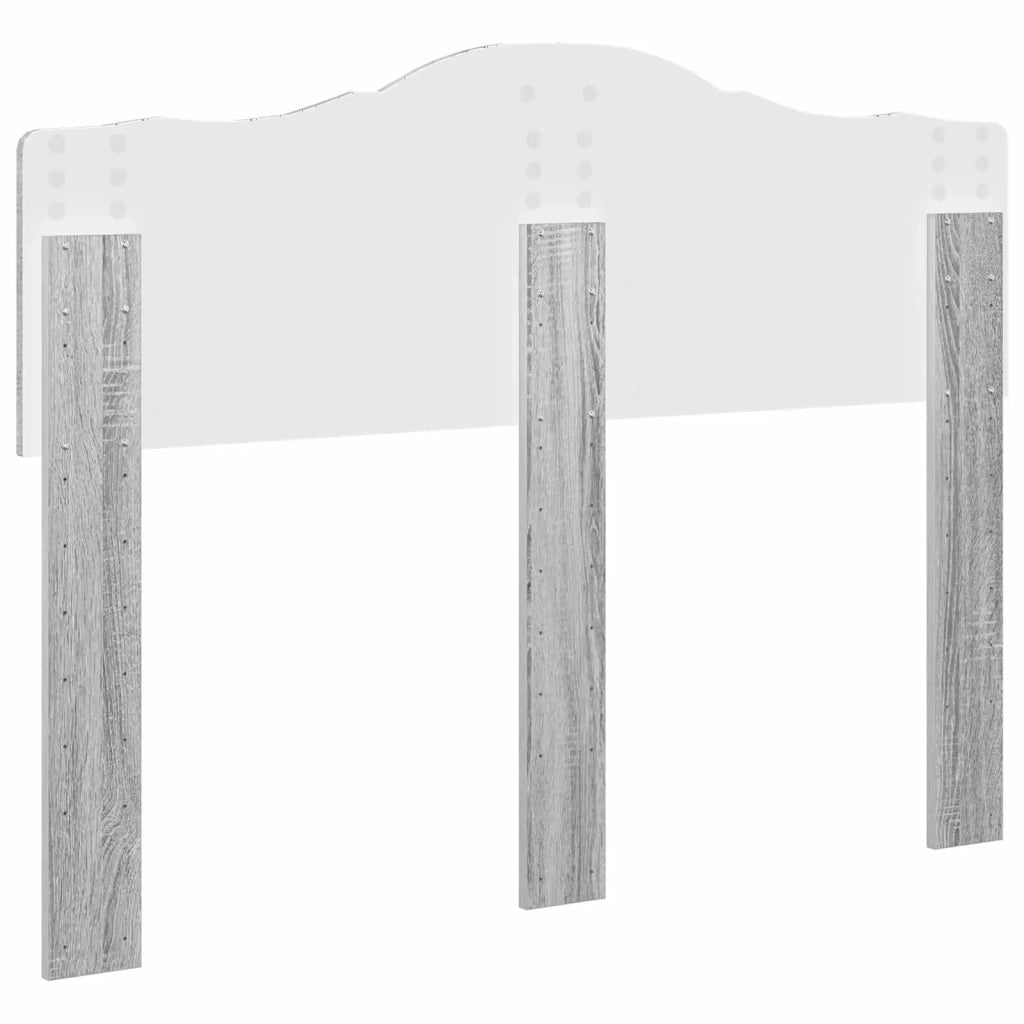 Testiera | Testata Grigio Sonoma Legno multistrato