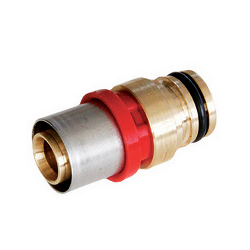 RACCORDO DIRITTO PER TUBO MULTISTRATO ATTACCO FASTEC- 16 x 2,0 FASTEC- TIEMM- pezzi 1