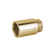 PROLUNGA MF IN OTTONE GIALLO- 1/2 x 25 mm- CAVAL- pezzi 1