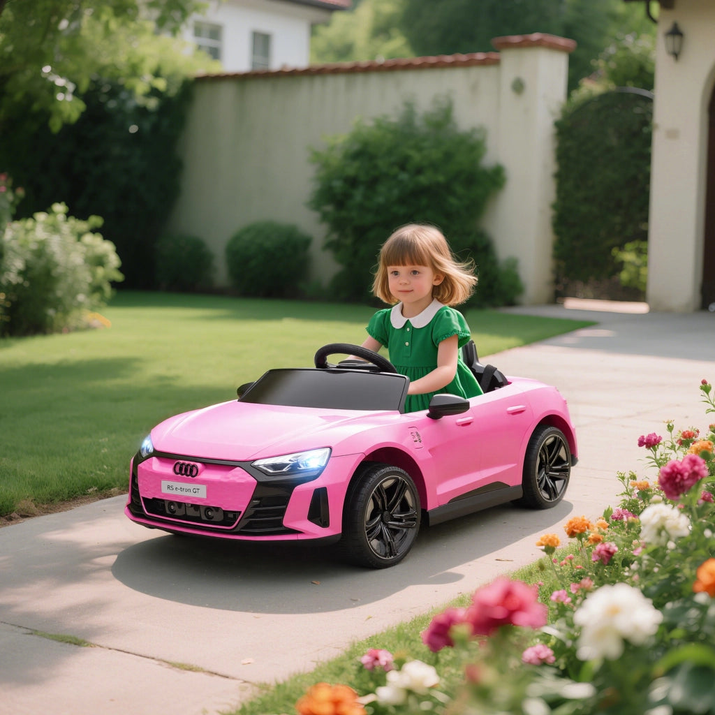Auto Bambini Elettrica ¨C Minimal ¨C Rosa, Con Telecomando, Sicurezza, 3-5 Anni