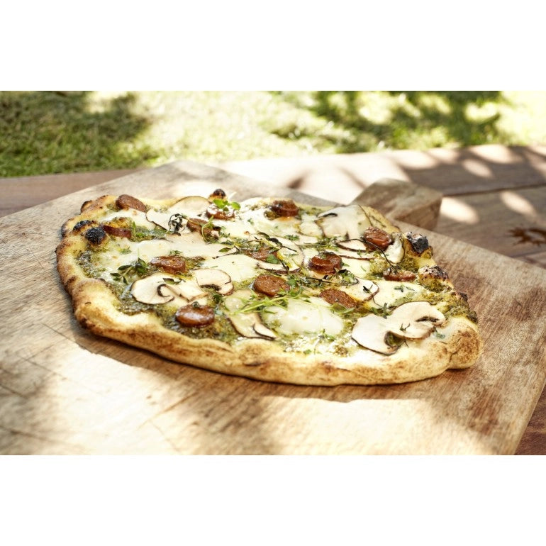 Tagliere per pizza in plastica 350x10 mm, azzurro  COZZE by Ezooza