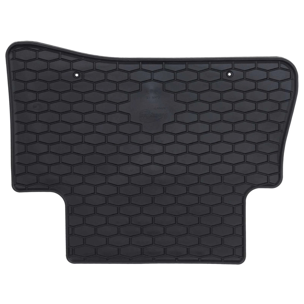 Tappetino per Auto 4 pz Nero Gomma CFW3536184