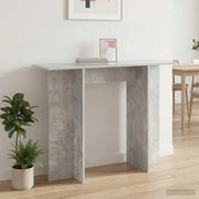 Tavolo consolle Grigio Cemento 100 x 30 x 75 cm 8001170