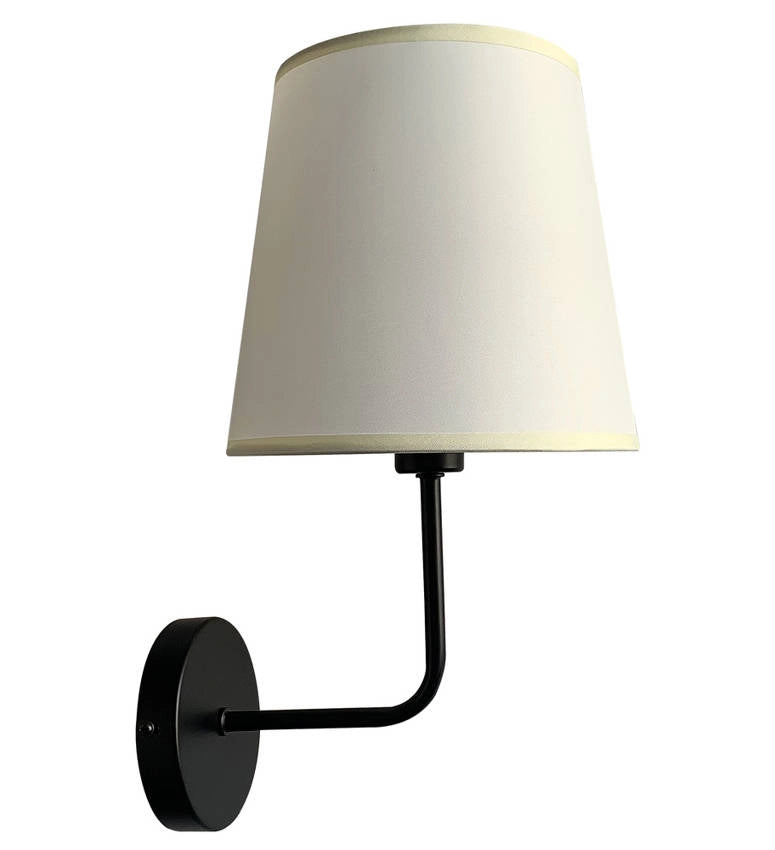 Applique Candellux Pasteri nero/beige E14 40W 21-01344