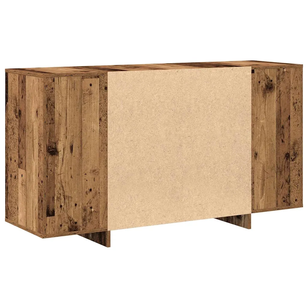 Credenza | Madia | Buffet da pranzo | Armadio da pranzo Legno vecchio 135 x 41 x 75 cm Legno multistrato
