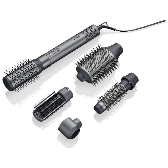 Severin WL0683 - KIT_ Styling Capelli 1500 W Tecnologia Ioni Antracite Argento