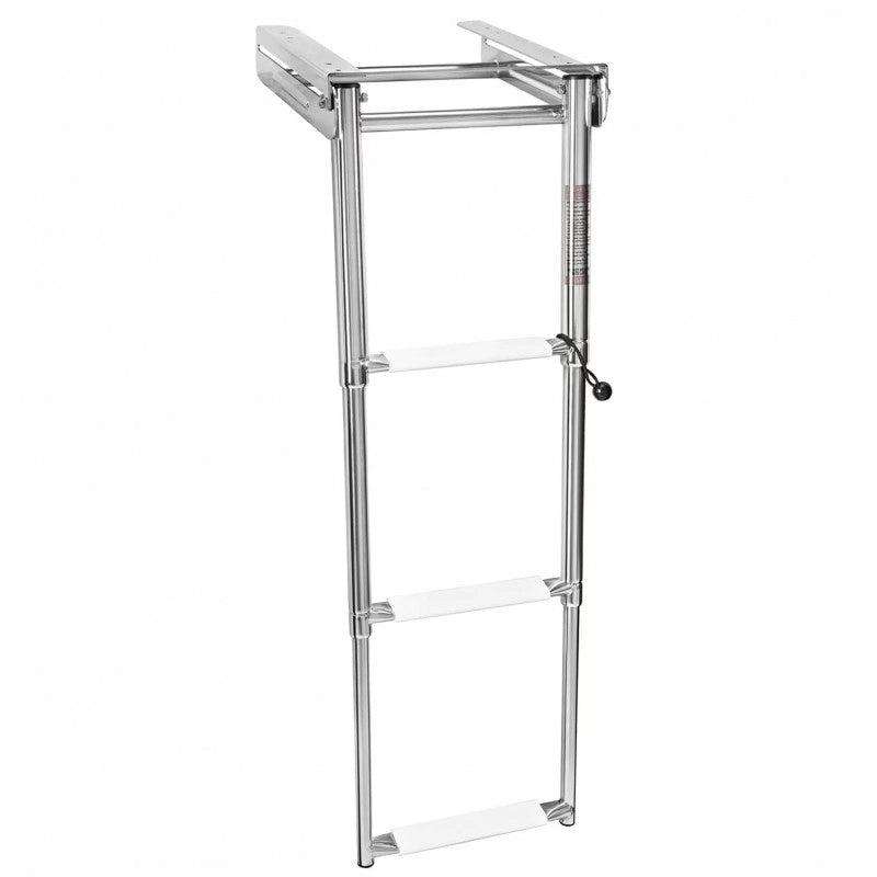 SCALETTA INOX A SCOMP. GRADINO NERO
