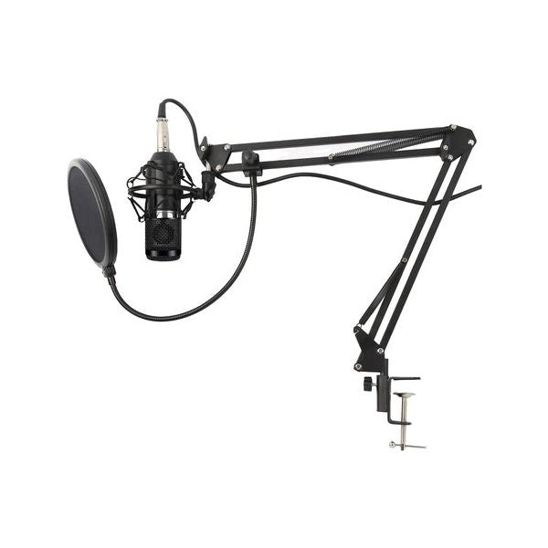 Microfono a filo karma cmc 20 kit da studio nero