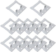 Frametti in Legno - 12 Pezzi - Maniglie Decorative - Materiale di Alta Qualità - Sostenibile - Adatto a Molti Format di Quadri - Cornice per Foto