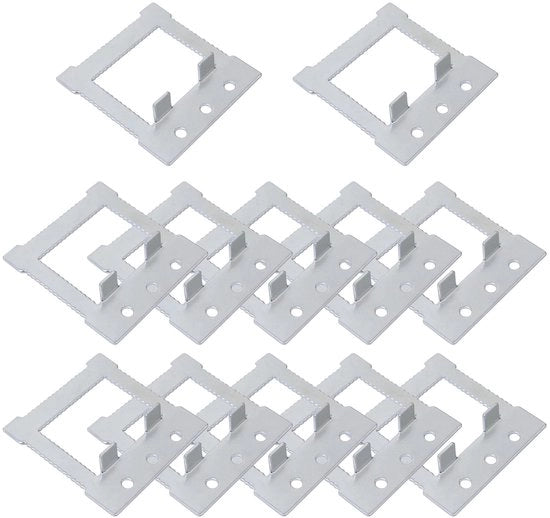 Frametti in Legno - 12 Pezzi - Maniglie Decorative - Materiale di Alta Qualità - Sostenibile - Adatto a Molti Format di Quadri - Cornice per Foto
