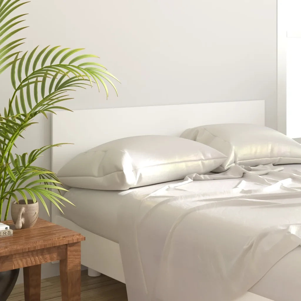 Testiera | Testata per Letto Bianca 160x1,5x80 cm in Legno Multistrato