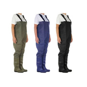 Trade Shop - Scafandro Da Pesca Stivali Coscia Tuta Waders Caccia Agricoltura Impermeabile -    45