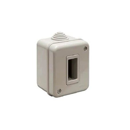 CONTENITORE DA PARETE PER APPARECCHI IP40 2 Posti - EC ELETTROCANALI
