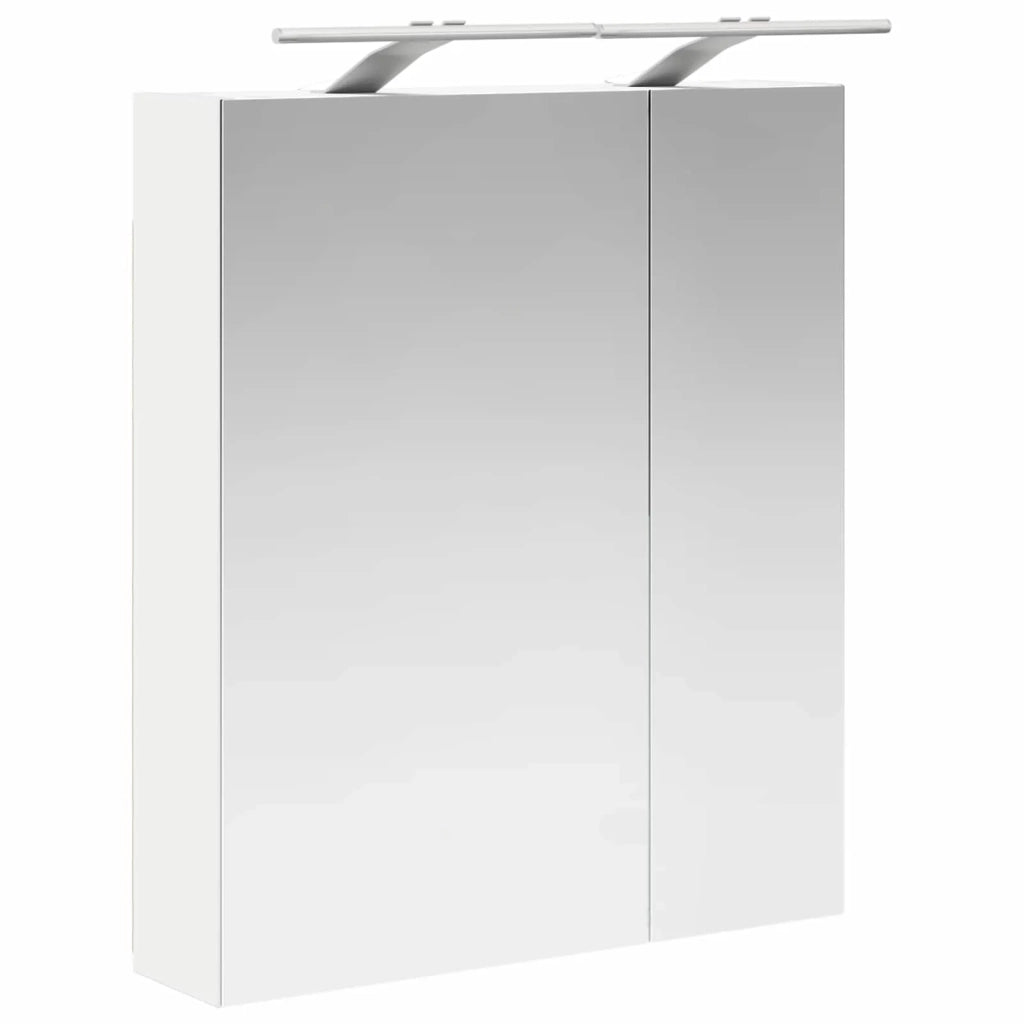 Mobiletto per specchio da bagno Bianco 60 x 14,5 x 70 cm 889063