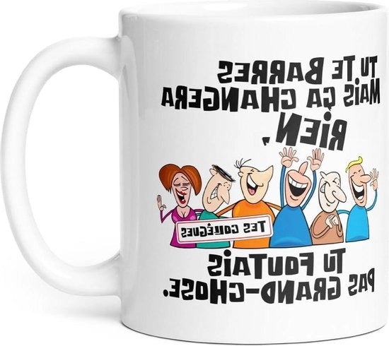 Tazza Colleghi Umoristica - Idea Regalo Divertente per il Ritiro per Ufficio - Uomini Donne Anniversario Natale Tazza