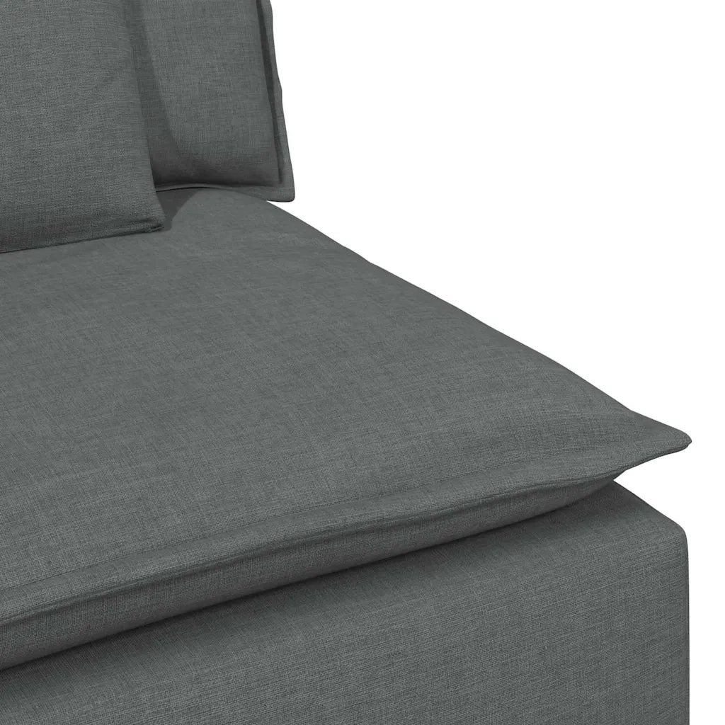 Modulo Terminale Bracciolo Divano Modulare con Cuscini-Sofa Modulare-Divanetto 100 cm 362323