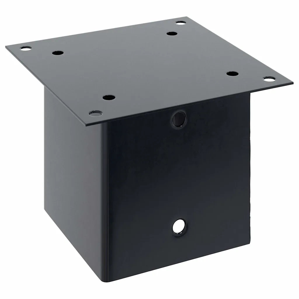 Basi Pali Quadrati 12 pz 141x141 mm Acciaio Verniciato Polvere CFW3604860