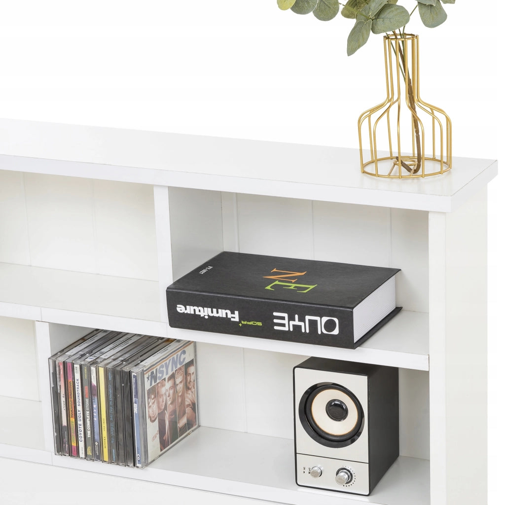Letto a castello per bambini - Xylo - 90x200cm - Bianco - Con cassetti e scaffale per libri