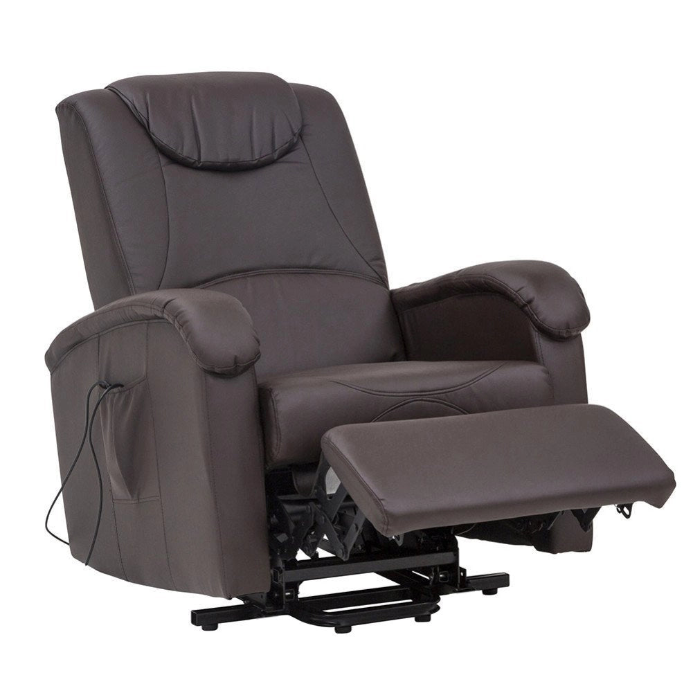 Poltrona elettrica alzapersona in Ecopelle cm 72x95x106 - PRIME