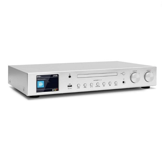 Ricevitore HiFi DAB+/DAB - Radio Internet - lettore CD - MP3 - Bluetooth