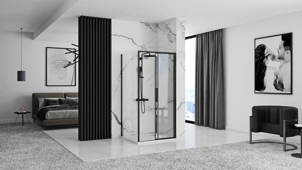 Cabina Doccia Ad Angolo Rapid Slide 130x80
