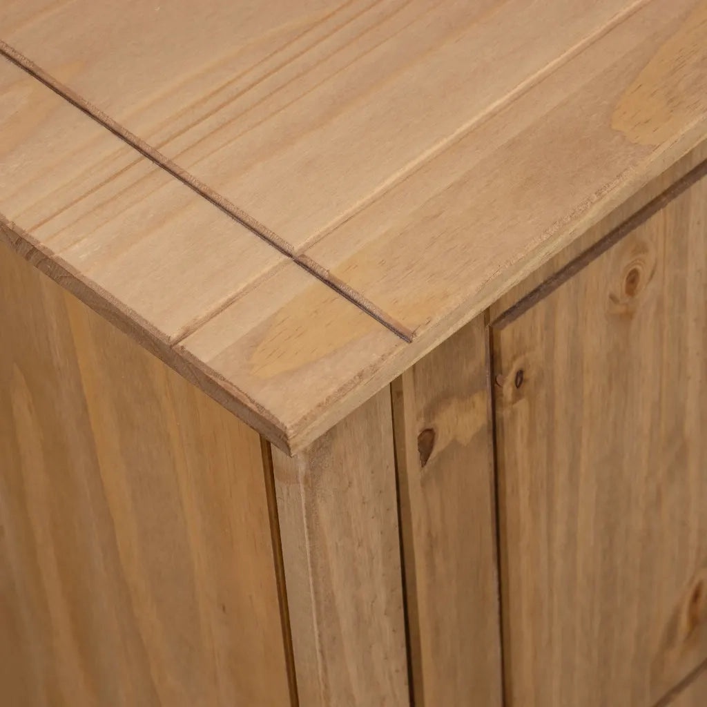 Moble TV-Credenza per TV 120x40x50 cm in Legno Massello di Pino Panama Range