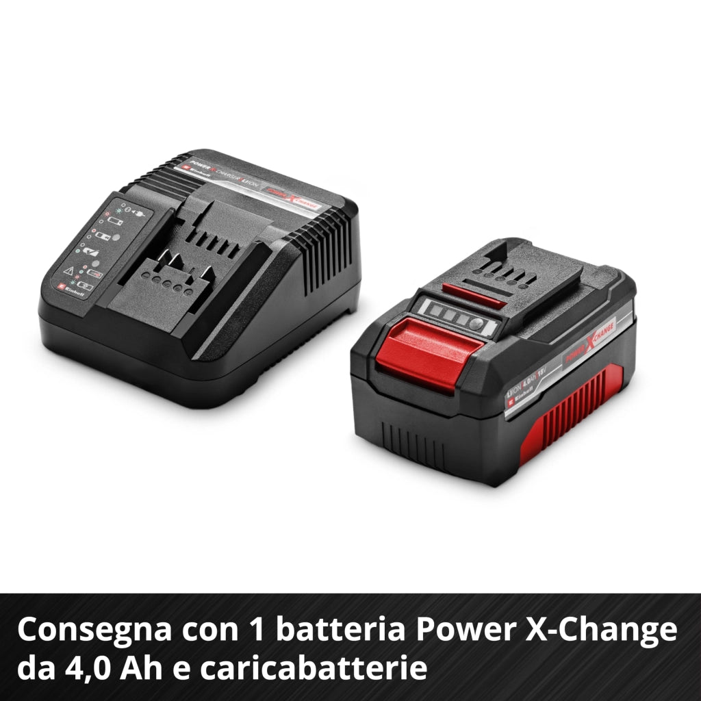 SMERIGLIATRICE ANG BATTERIA TCAG18/115 LI EINHELL  VOLT 18 AH 4,0 XCHANGE