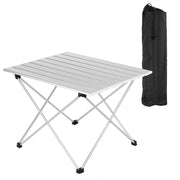 Tavolo da campeggio da giardino in alluminio con custodia per il trasporto 56 x 46 cm 19_0000935