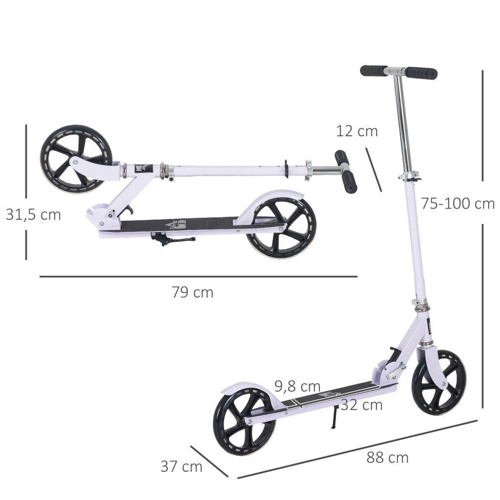Monopattino Pieghevole per Bambini ¨C Minimal ¨C Bianco