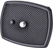 Adattatore di testa per stativo - Piattaforma di rilascio rapido - Leggero e compatto - Accessorio per fotocamera - Adatto per stativo Velbon - 66x52mm