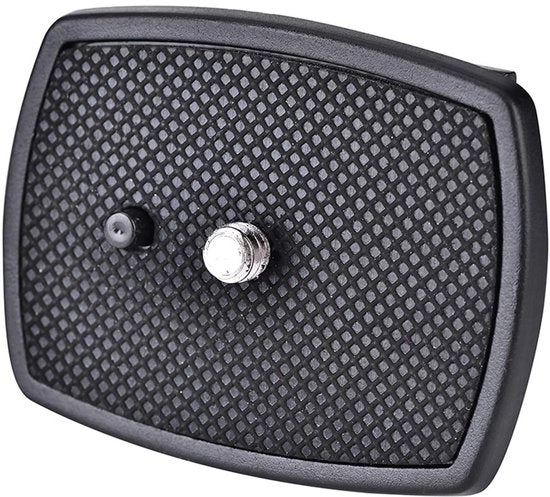 Adattatore di testa per stativo - Piattaforma di rilascio rapido - Leggero e compatto - Accessorio per fotocamera - Adatto per stativo Velbon - 66x52mm