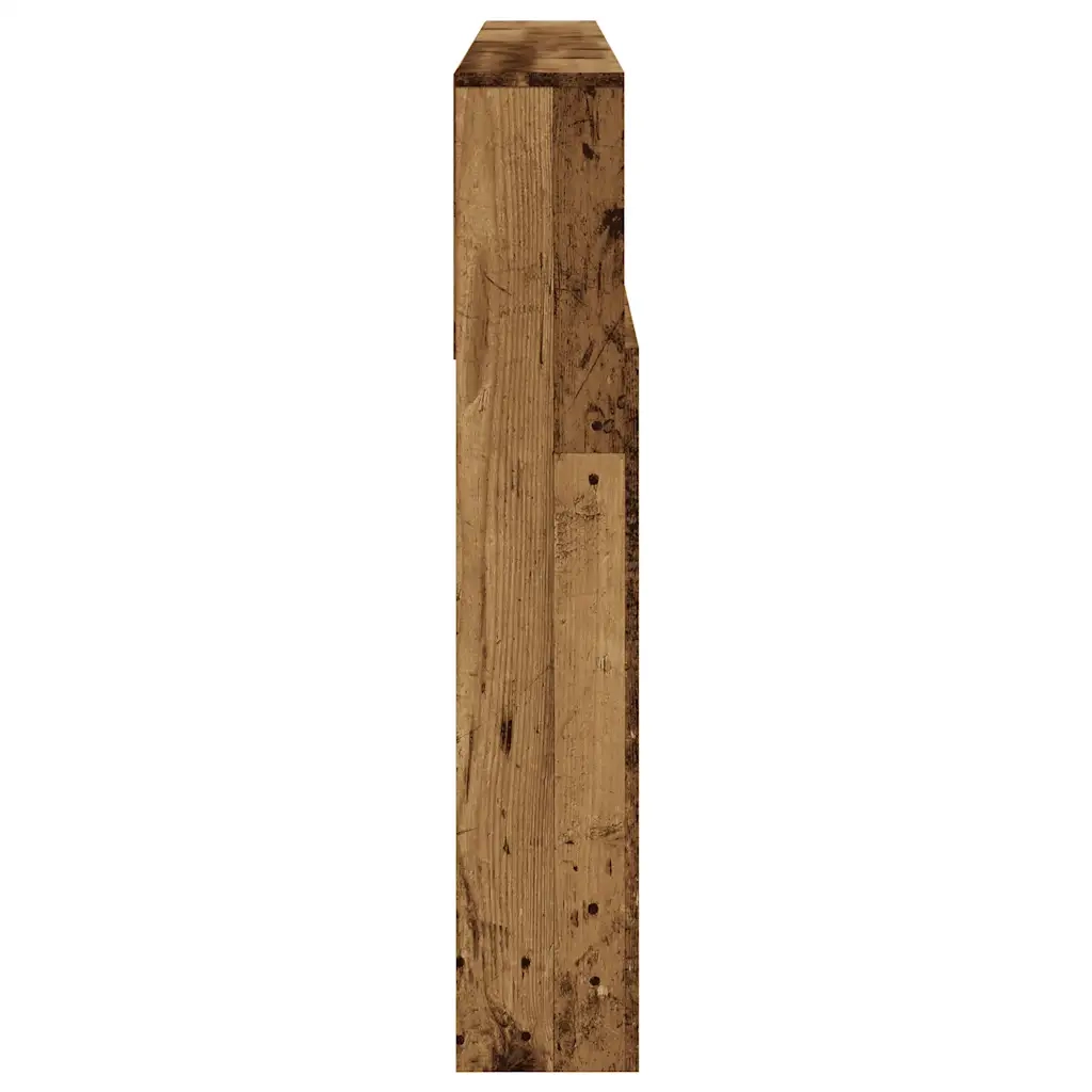 Testiera | Testata con Contenitore Legno 180x19x103,5 cm in Truciolato