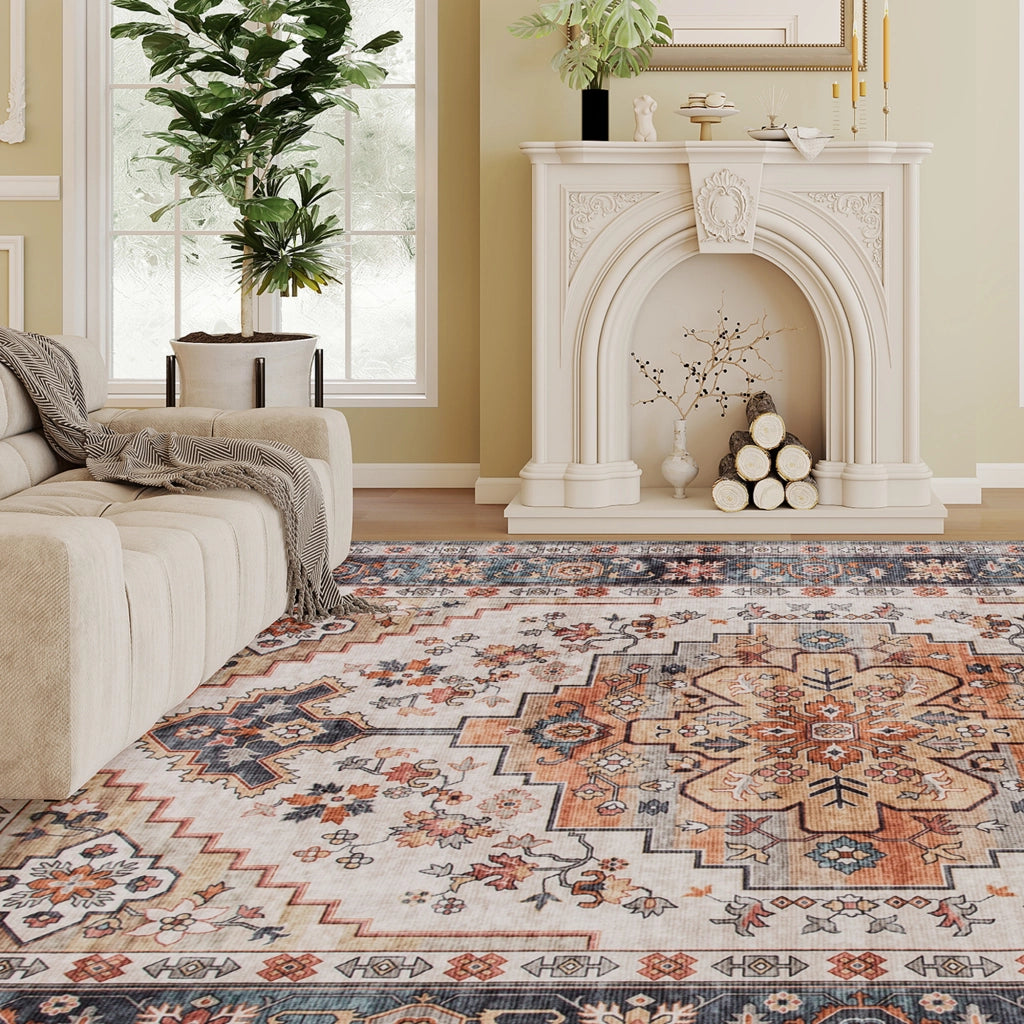 Tappeto Bohemien ¨C Minimal ¨C Marrone 230x160 cm