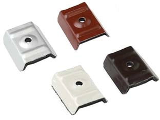 CAPPELLOTTO COPERTURE GREGATE IN ACCIAIO ZINCATO GRECA MM.15-19 CAPP- - mm.18/31x50x17 acciaio bianco RAL9002 - 100 pezzi FRIULSIDER