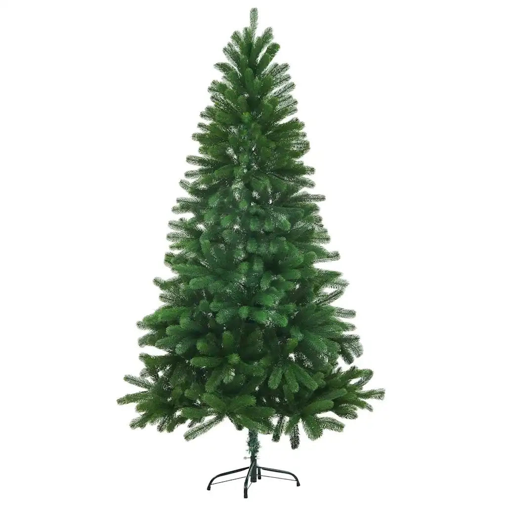 Albero di Natale | Decorazioni natalizie con 150 LED con supporto Verde 150 cm PE