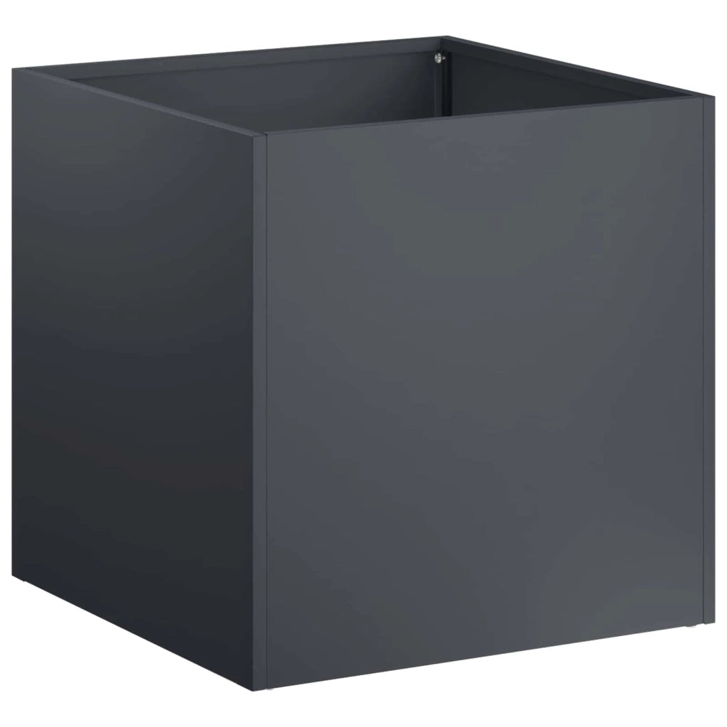 Vaso da giardino Antracite 25 x 25 x 25 cm 8004942