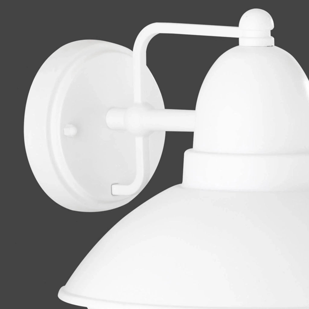 LÚZETE - LAMPADA DA PARETE PER ESTERNI PÓLUX ALLUMINIO BIANCO