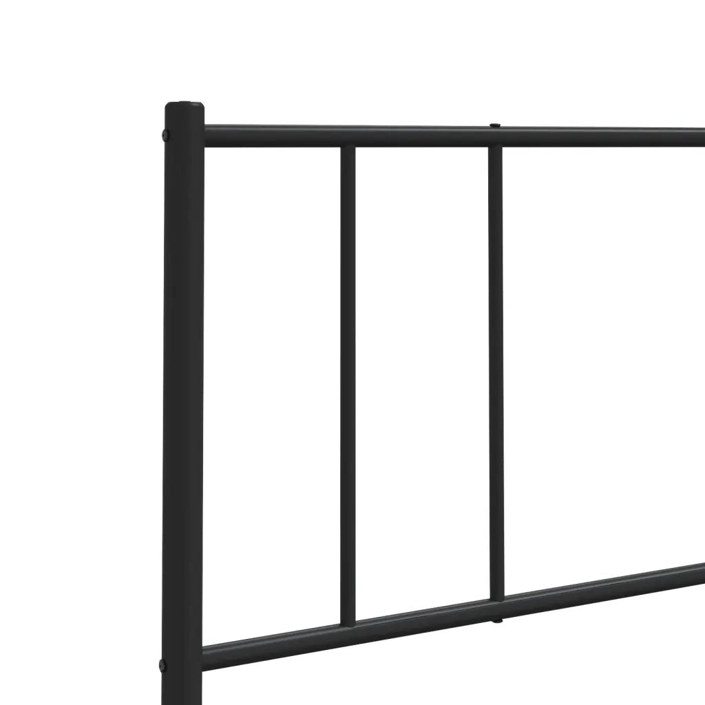 Testiera di Ricambio in Metallo Nero 135 cm 352512