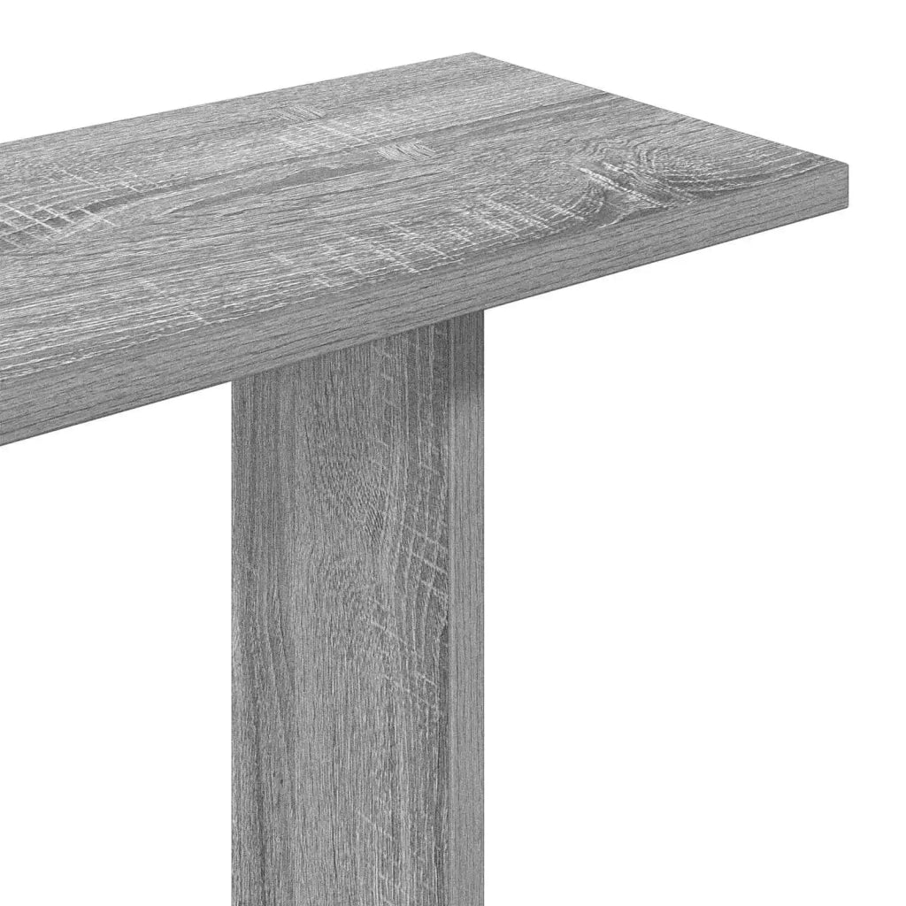 Scaffale da parete A parete Sonoma grigio 100 x 20 x 75 cm 8012089