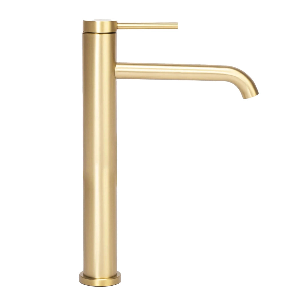 Rubinetto Da Lavabo Rea Clif Gold Brush