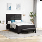 Letto a molle con cuscino Nero 200 x 140 cm Velluto 3344518