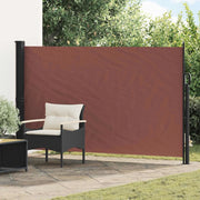 Tenda laterale retrattile-Tenda parasole per balcone Marrone 300 x 170 cm Poliestere