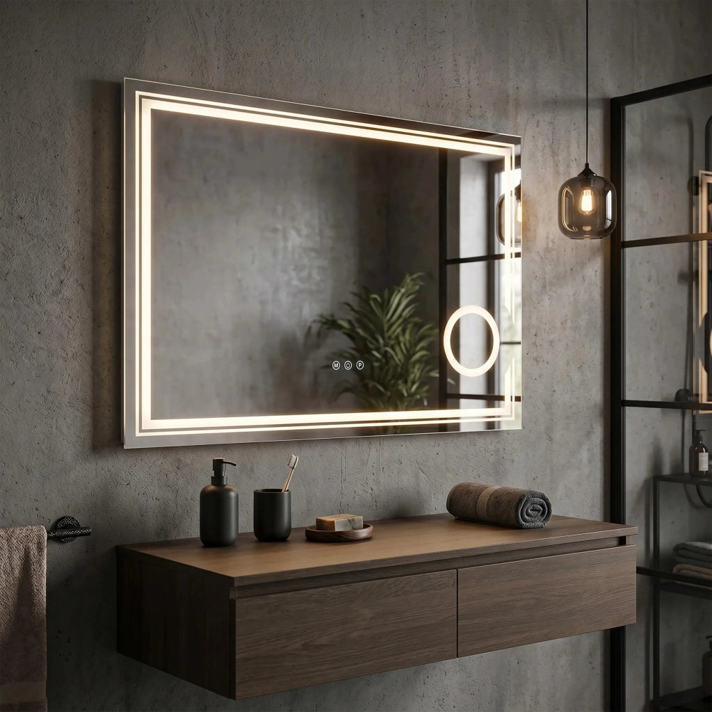Specchio Led 80x60cm Haven