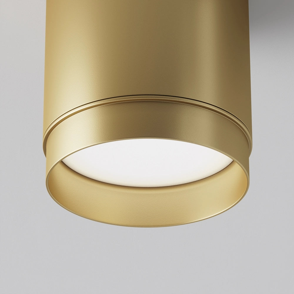 Spot soffitto tondo Ø8 oro opaco GX53 15W Maytoni Polar