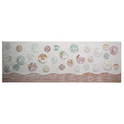 Quadro dipinto sfere cm 50x150x3