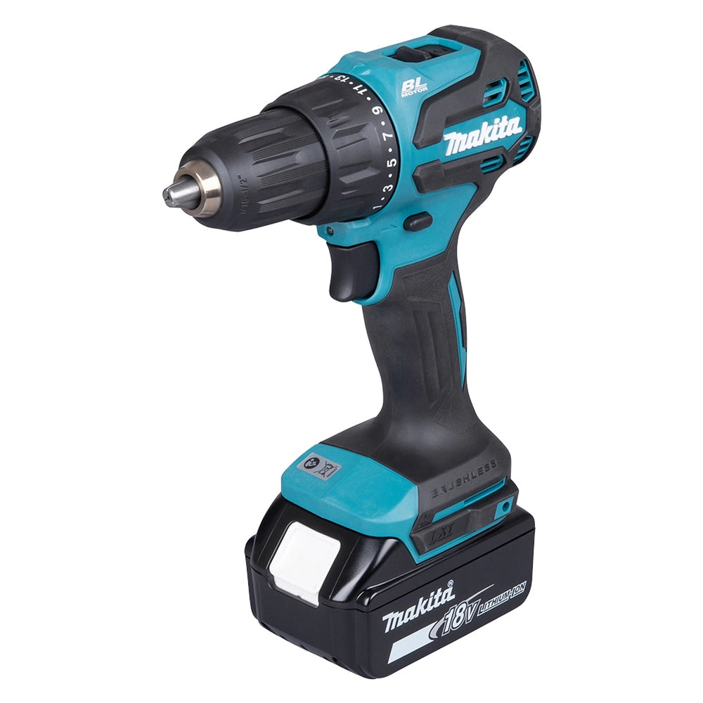 Trapano Avvitatore a Percussione Makita DHP490RFJ 18V 2 Batterie x 3,0 ah