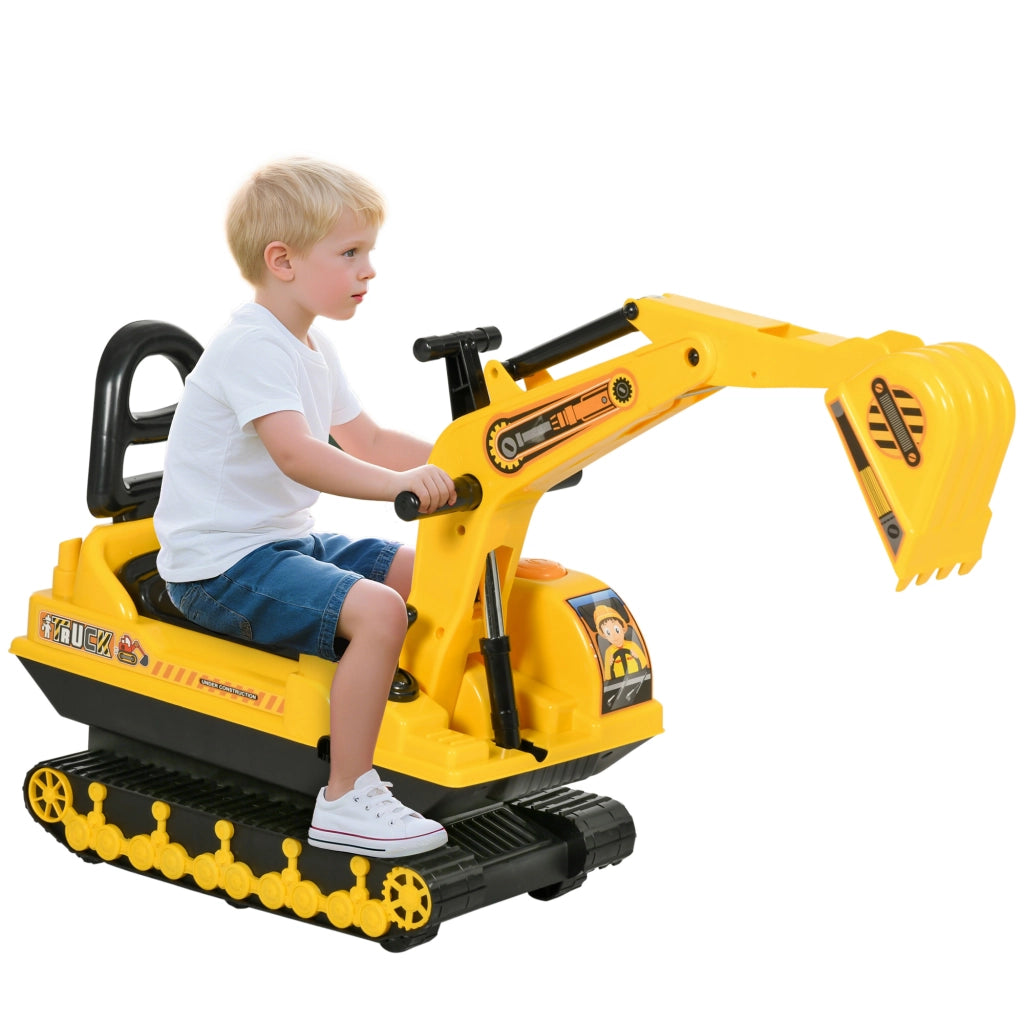 Trattore Giocattolo per Bambini ¨C Minimal ¨C Giallo